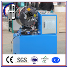 Máquina que prensa de la manguera hidráulica de acero de alta presión